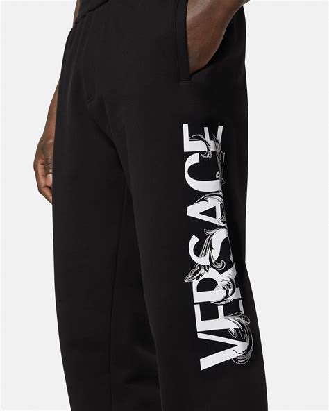 versace men's sweatpants|versace jumpsuit men's.